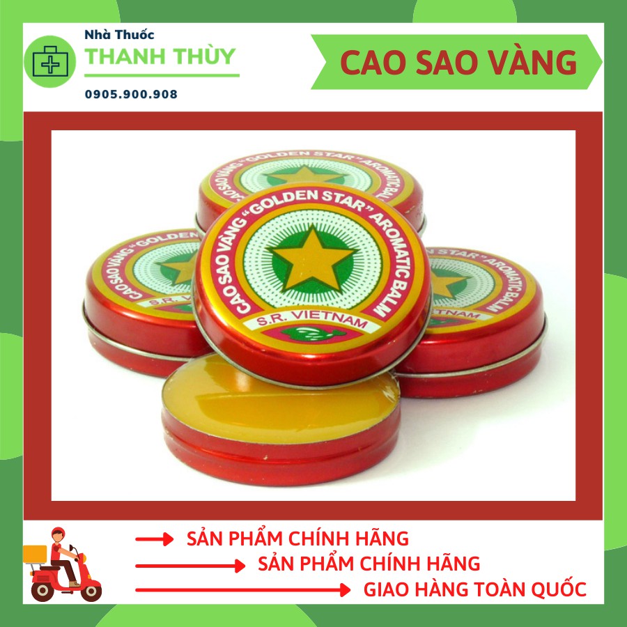 🅳🅰🆃🅴 𝟮𝟬𝟮𝟱 CAO SAO VÀNG [Lọ 3g] Chữa Cảm Gió, Nhức Đầu, Muỗi Và Các Loại Côn Trùng Cắn Đốt