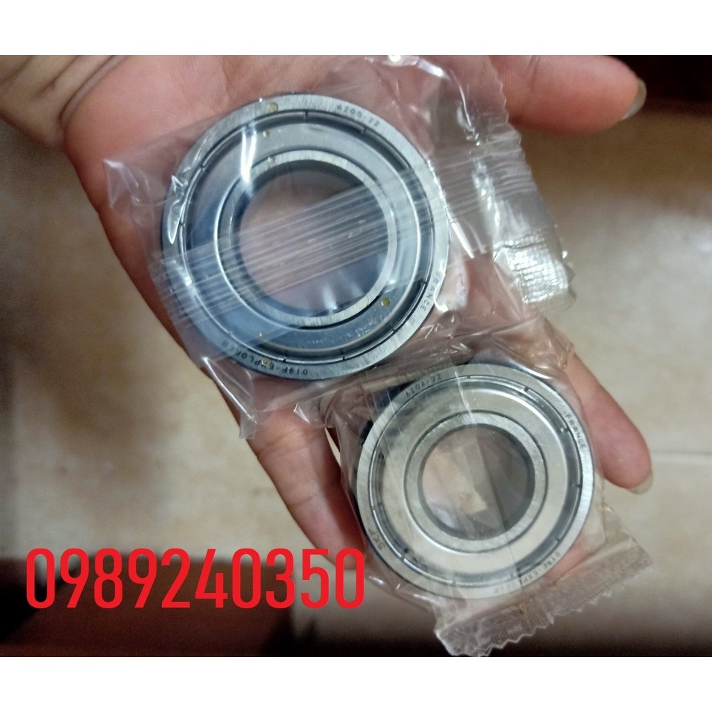 Bộ 2 bi máy giặt Electrolux 10843, 80743, 85743, 10844, 12844, 12843 loại tốt