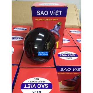 Bóng đèn sưởi chó mèo - đèn Hồng Ngoại 100w - bóng úm gia cầm heo ,gà,vịt