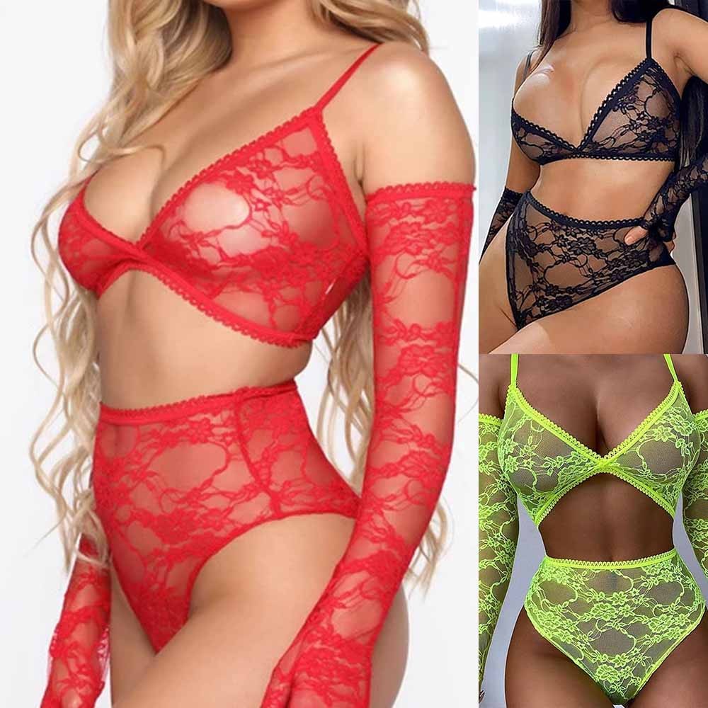 Bộ đồ lót ren xuyên thấu gợi cảm cho nữ
 | BigBuy360 - bigbuy360.vn