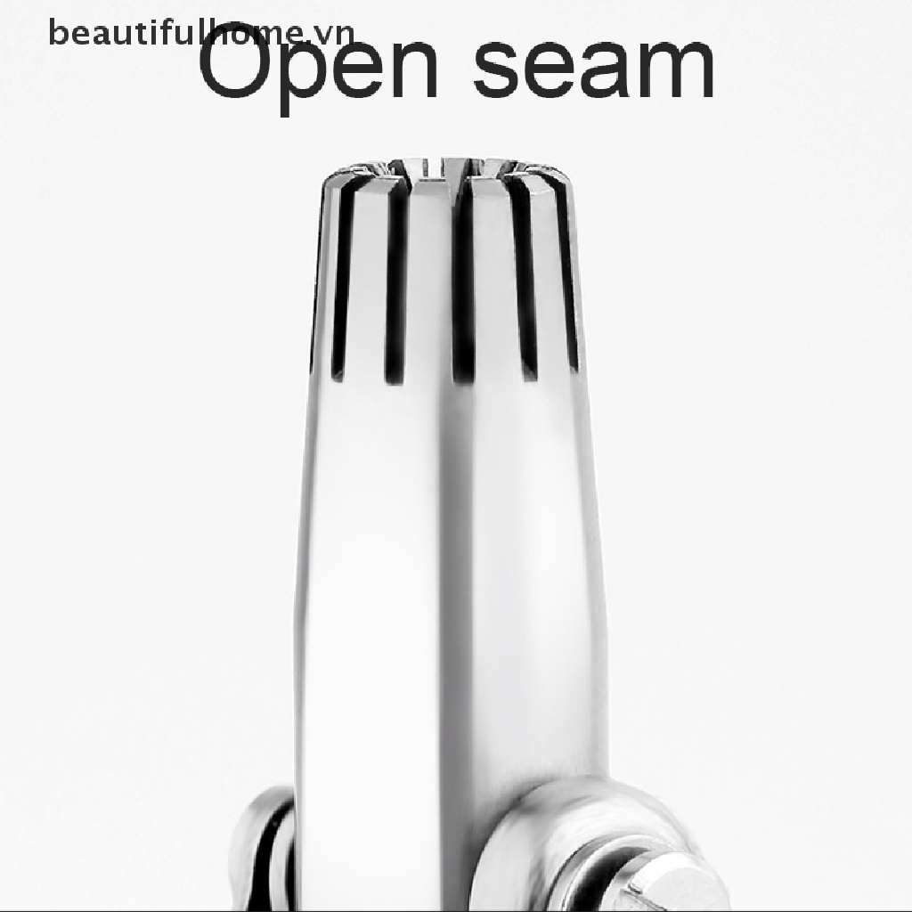 Dụng Cụ Tỉa Lông Mũi Bằng Thép Không Gỉ Dành Cho Nam Và Nữ