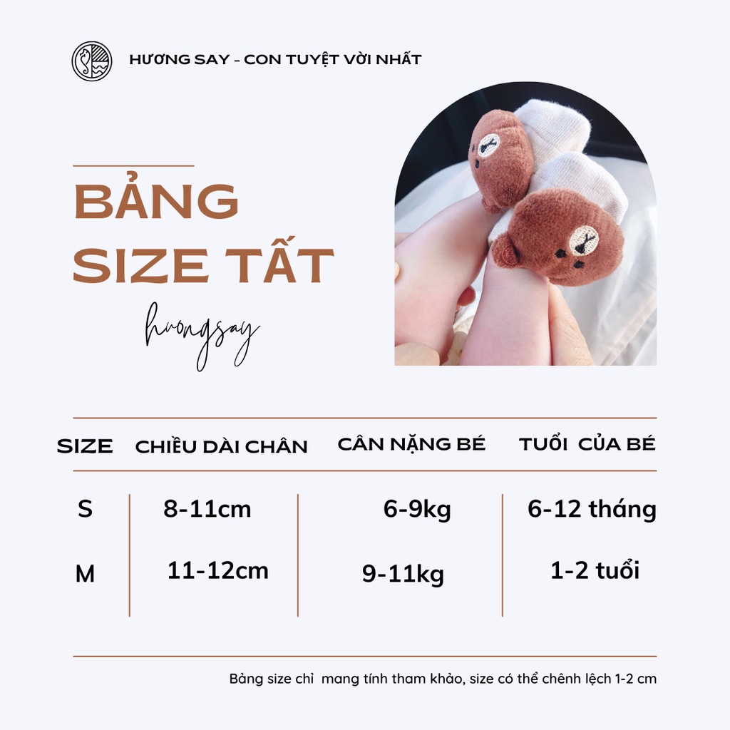 TẤT Thú cho bé vớ hình thú siêu đáng yêu ngộ nghĩnh cho bé tất hình thú nhồi bông