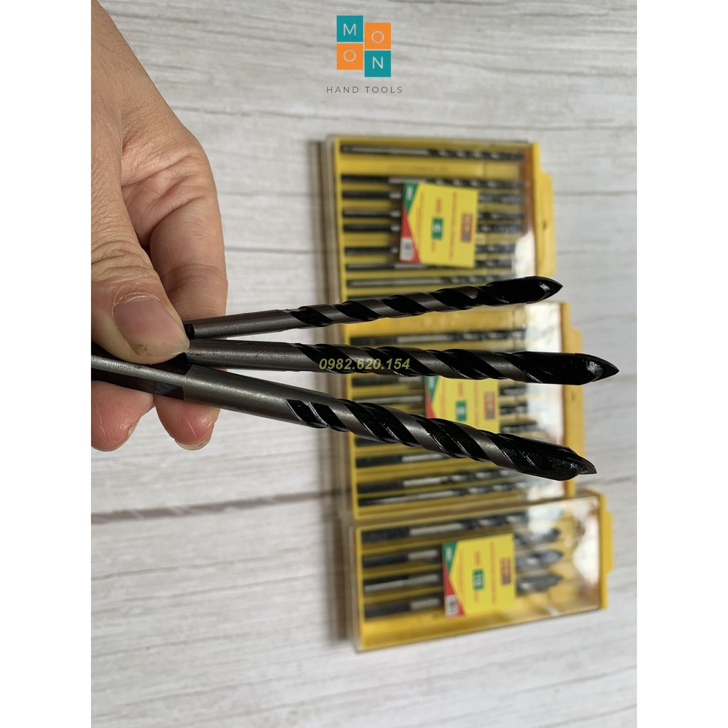 Mũi khoan đa năng khoan kính, thủy tinh,khoan gạch men, gạch đá hoa cương 6, 8, 10mm