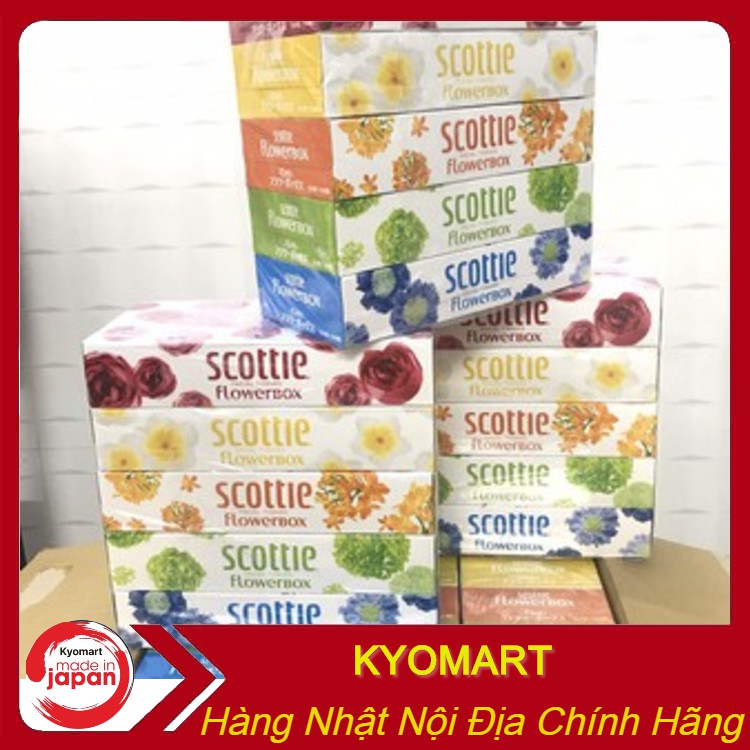 Khăn giấy ăn Scottie nhật 2 lớp x 160tờ [Hàng Nhật Nội Địa]