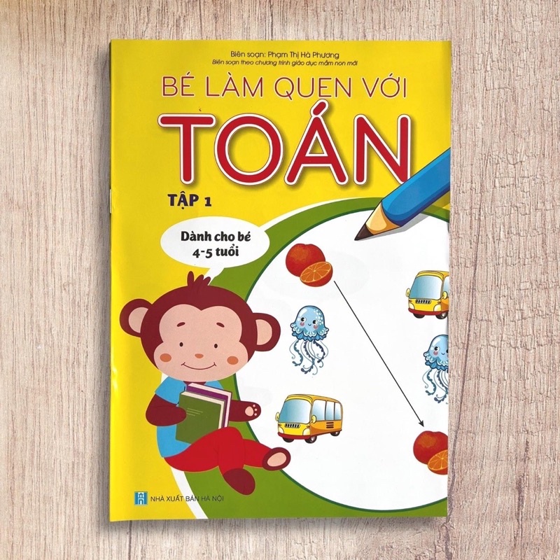 Sách - Bé học IQ (Túi 8 cuốn dành cho trẻ 4 - 5 tuổi)
