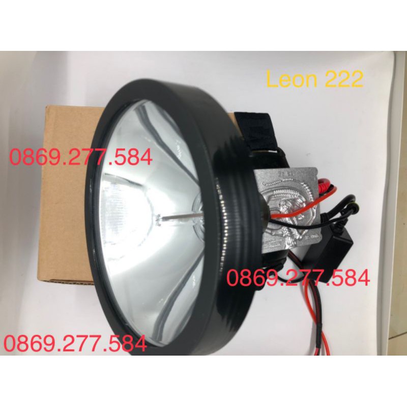 Đèn kẹp bình ác quy 12V sử dụng bóng Leon siêu sáng