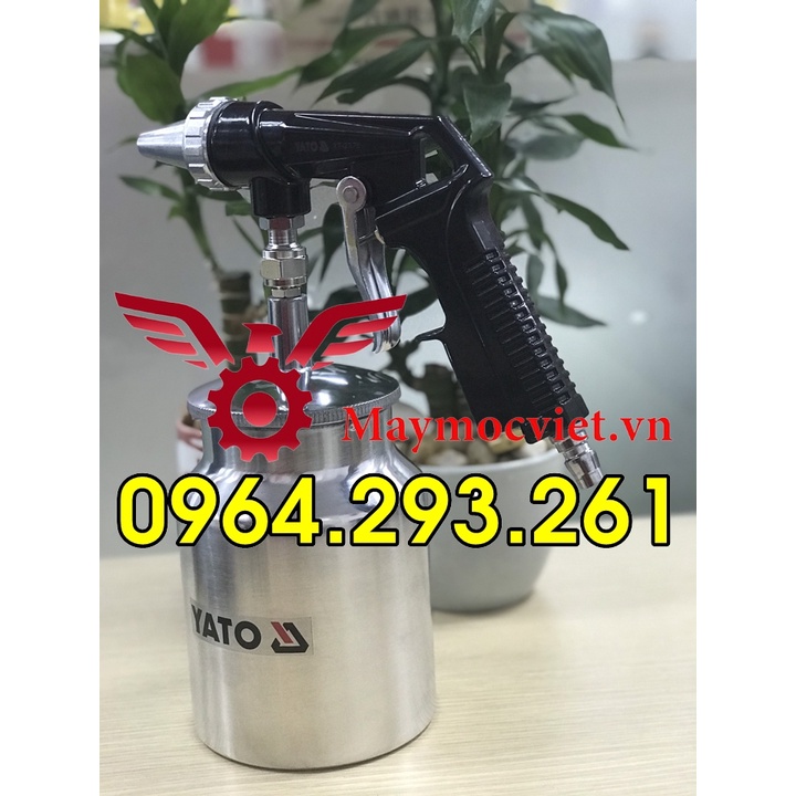 Súng phun cát  đánh bay gỉ sét kim loại thương hiệu Yato, mã YT-2376 chính hãng