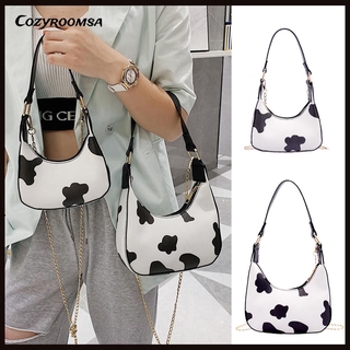 Túi xách họa tiết bò sữa độc đáo