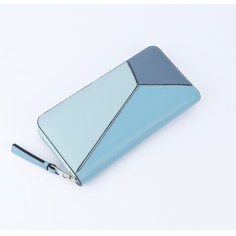 Ví dài chiếc lá/kẻ ô vuông cao cấp phong cách Hàn Quốc 2018 | BigBuy360 - bigbuy360.vn