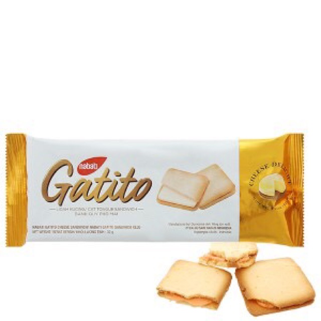 Bánh Sanwich Phô Mai GATITO 32g