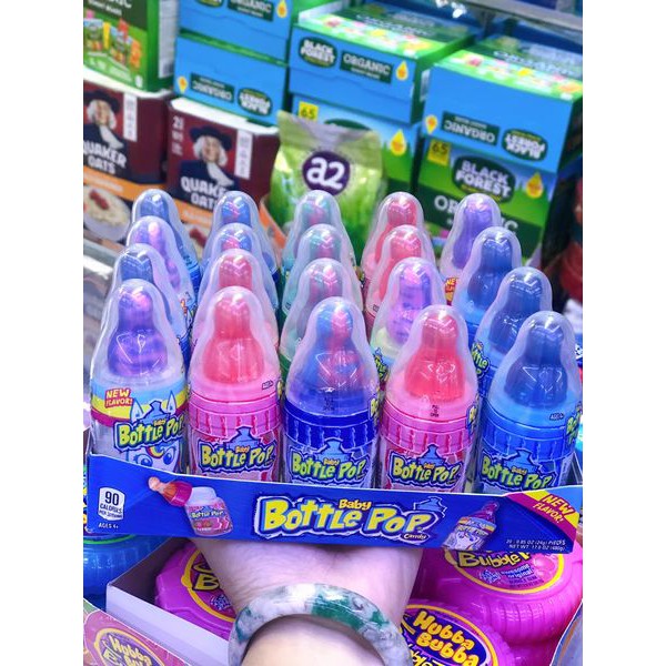 [HOT] Kẹo bột bình sữa Bottle Pop bình 24g - Mỹ