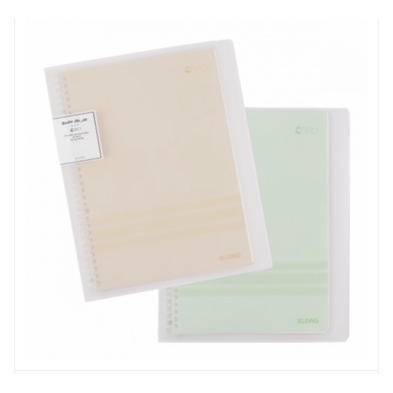 Sổ Caro file nhựa kẹp còng A4 - 40 tờ ; MS: 554