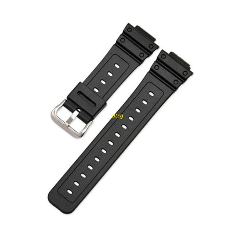 Dây Đeo Thay Thế Bằng Silicone Có Khóa Inox Cho Đồng Hồ 5600 Series DW-5600E DW-5700