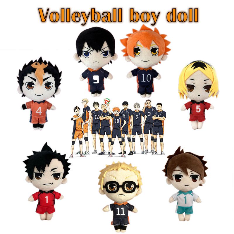 Đồ chơi nhồi bông Haikyuu!!! Đồ chơi nhồi bông Shoyo Kageyama Nishinoya Tooru Tsukishima
