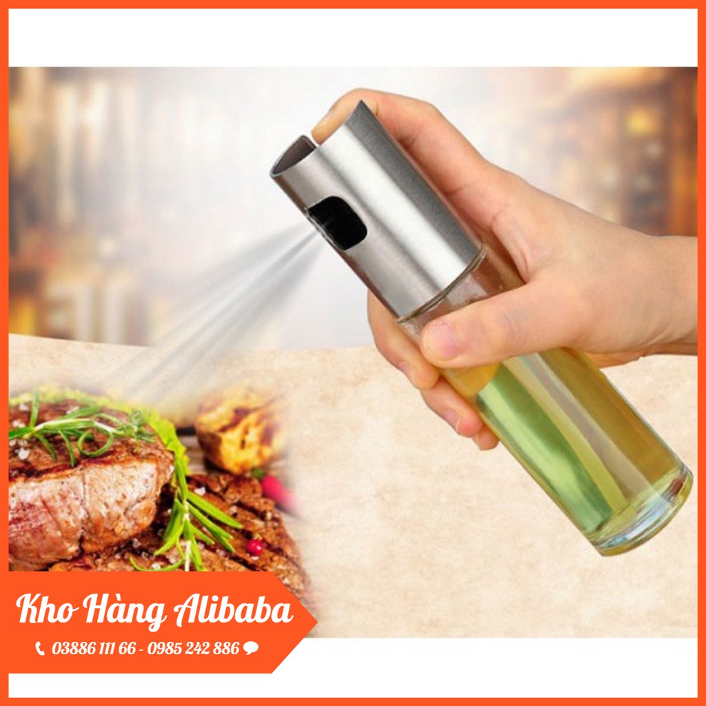 BÌNH XỊT DẦU ĂN RAPIDO DẠNG CHAI INOX TIỆN DỤNG