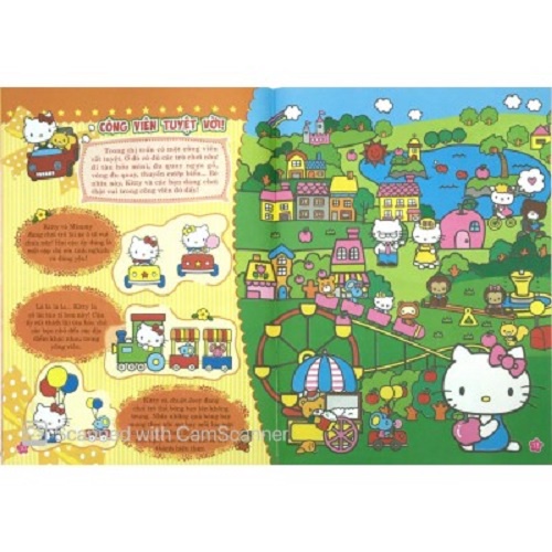 Sách - Hello Kitty - Bộ Sưu Tập 1000 Đề Can - Cuộc Sống Diệu Kì