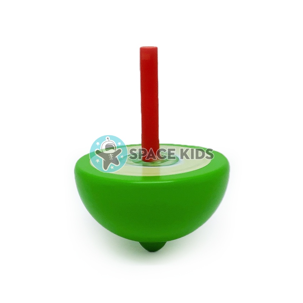 Đồ chơi trẻ em Space Kids Con quay gỗ hình hoa quả dễ thương nhiều màu sắc cho bé