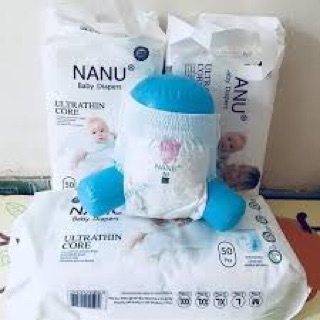 Compo Bỉm quần nanu hàng bao bì mới M /L /XL / XXL / XXXL 100c được 2 bịch