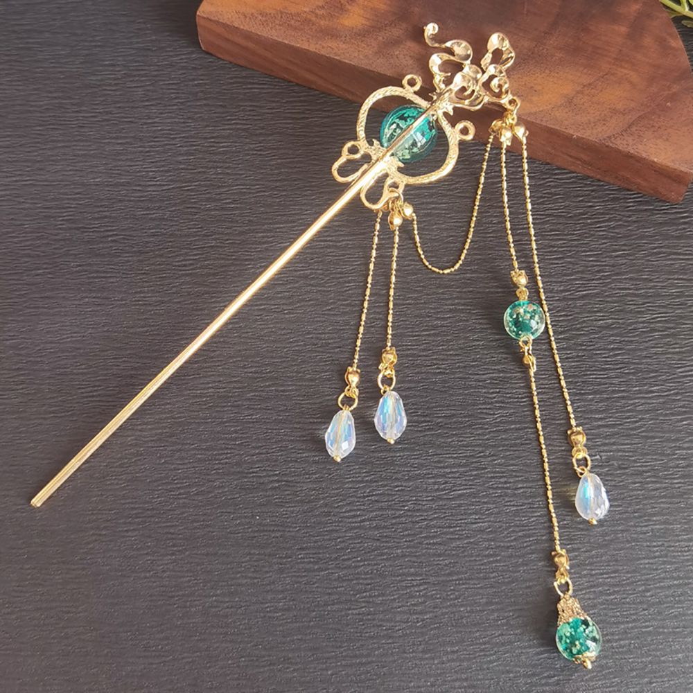 Trâm cài tóc hình nhánh cây phong cách Trung Hoa cổ điển