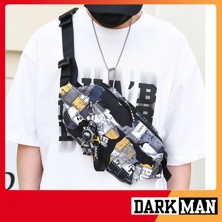 Túi đeo chéo nam nữ cao cấp phong cách cá tính TC022