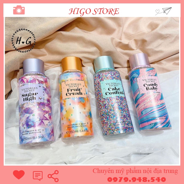 Xịt Thơm Toàn Thân Victoria's Secret [FREESHIP] Body Mist Victoria's Secret Mẫu Mới