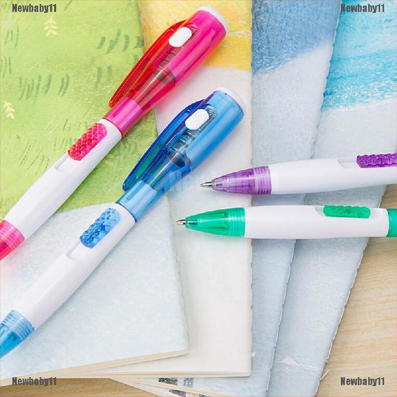 Bút Bi Tích Hợp Đèn LED Dễ Thương