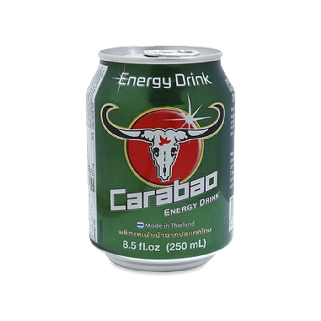 Thùng 24 lon nước tăng lực Carabao 250ml