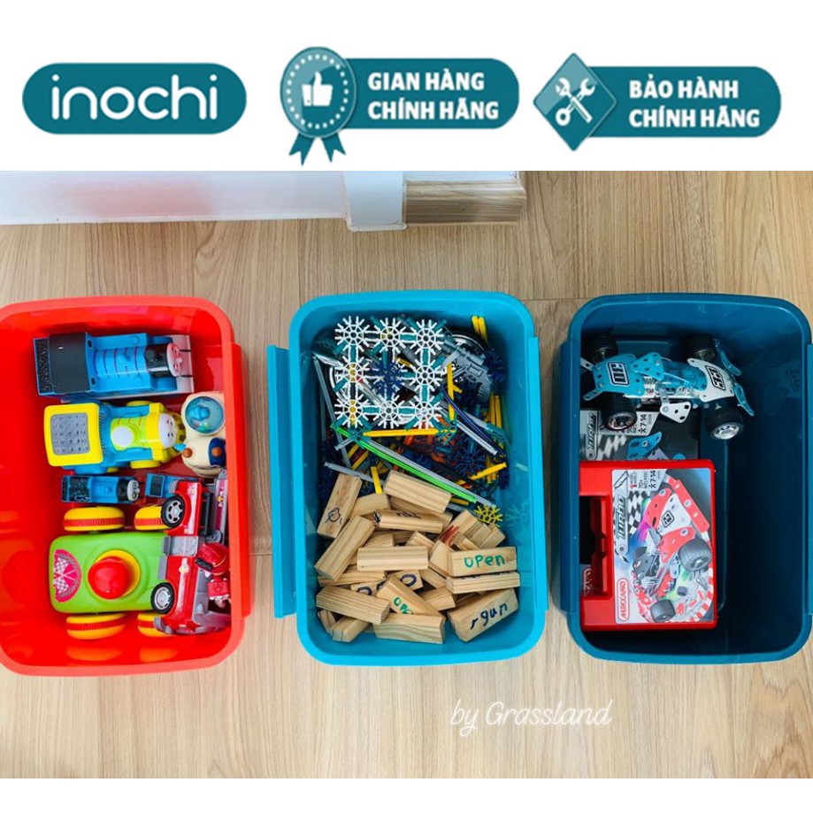 Thùng đựng đồ đa năng - thùng đựng đồ chơi cho bé, thùng đựng quần áo , thùng nhựa - Notororo INOCHI - thùng 10L