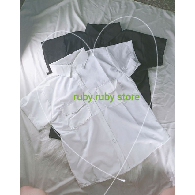 ÁO SƠ MI 2 TÚI NỮ VẢI MÁT MỊN THOÁNG #UT03230