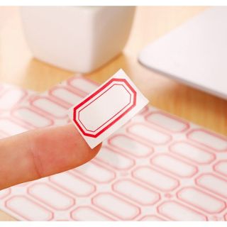 Giấy dán đánh dấu chai lọ 64 miếng