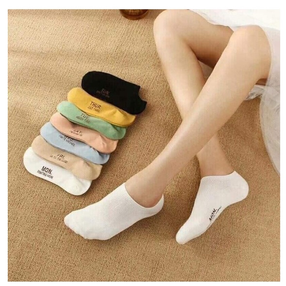 Set 7 đôi tất tuần kháng khuẩn siêu đẹp