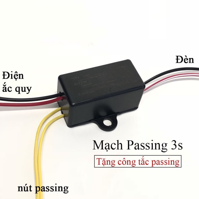 Mạch Passing 3s , BH 3 Tháng[ tặng công tắc passing ]