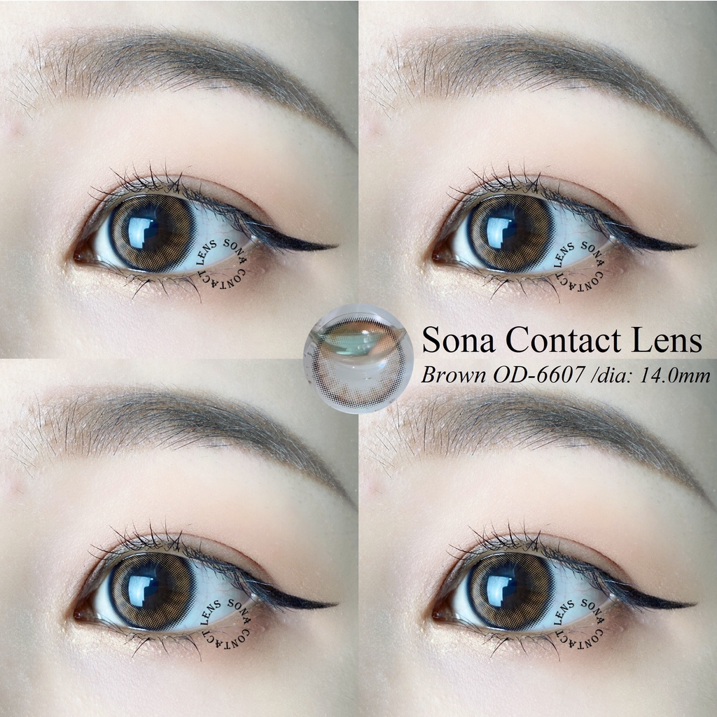 [XẢ HÀNG-6] LENS CẬN LỆCH &lt;kính áp tròng Sona Contact Lens&gt;