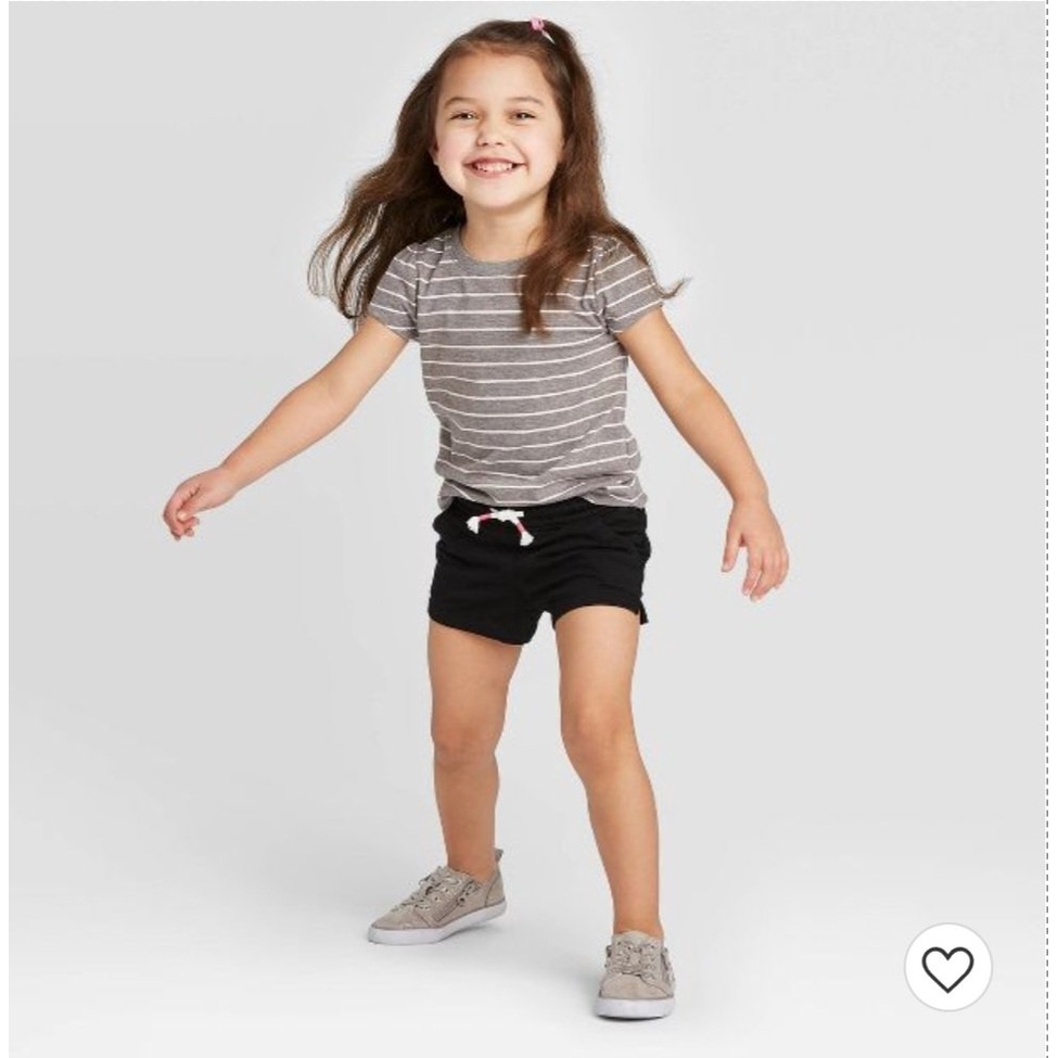 -QUẦN SHORT DA CÁ CAT&JACK CHO BÉ GÁI