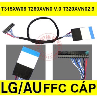 Cáp LVDS #02 cho màn LG/AU T315XW06 T260XVN0 V.0 T320XVN02.9 và các màn tương tự