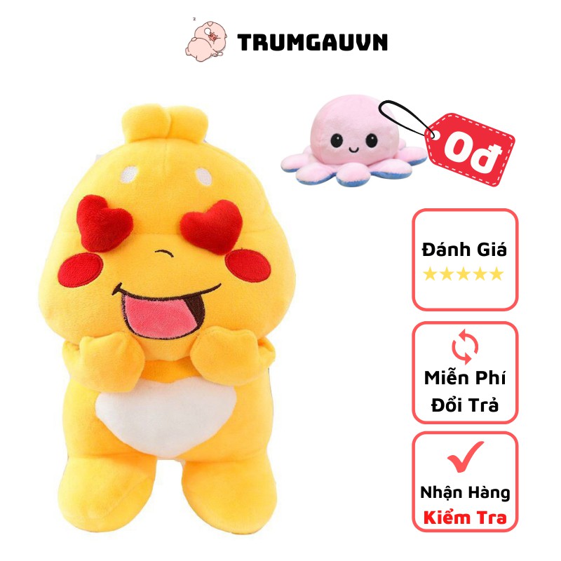 [Mã ICB1219 giảm 25% đơn 50K] Gấu Bông Ong Vàng - Gối Ôm Khủng Long Vàng Qoobee - Mềm MỊn, Siêu Đáng Yêu 1m, 80cm