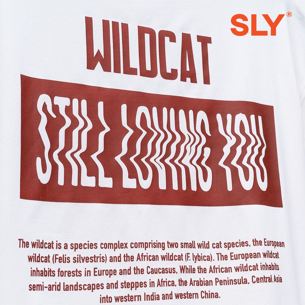 Áo thun SLY Wildcat màu Trắng