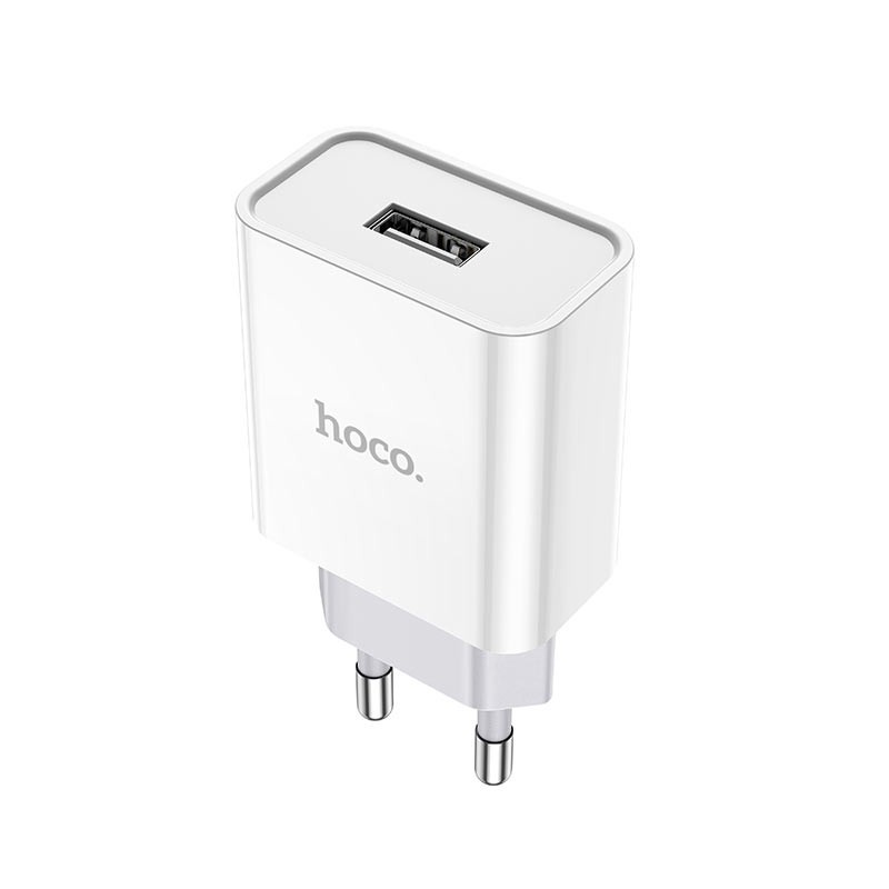 (CHÍNH HÃNG) Củ sạc nhanh hoco C81A 5V- 2.4A bảo hành 6 tháng cho mọi dòng điện thoại