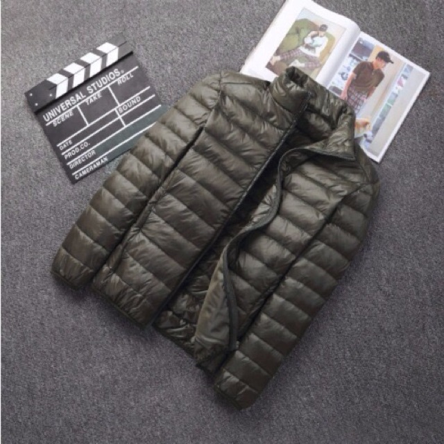 Áo phao lông vũ MẨU KHÔNG MỦ hàng nhập khẩu QCCC