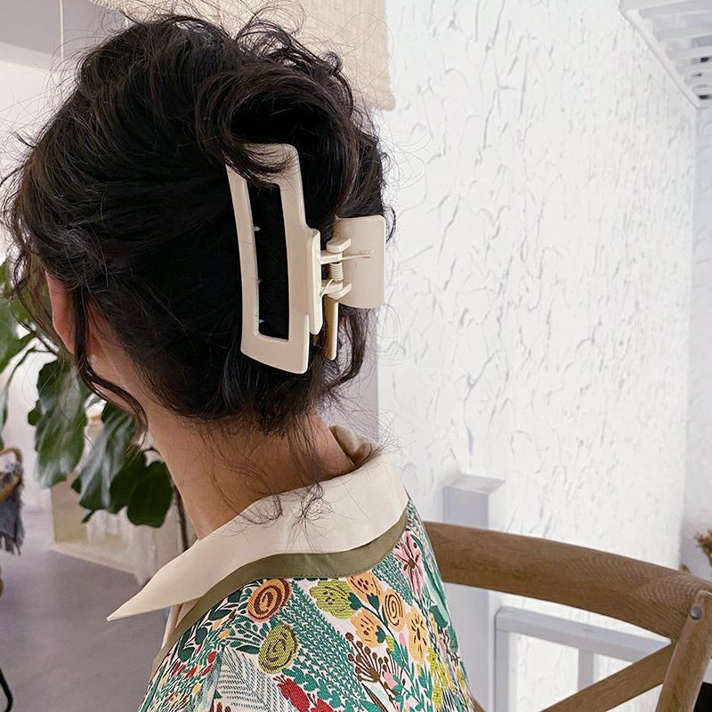 Kẹp Tóc Nữ Arylic Kiểu Dáng Đơn Giản Thanh Lịch