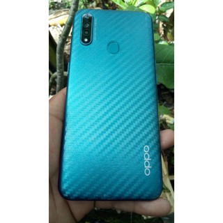 Ốp Điện Thoại Trong Suốt Bằng Sợi Carbon Cho Oppo A31 / F9 / A7 / A53 / A92 / A92s