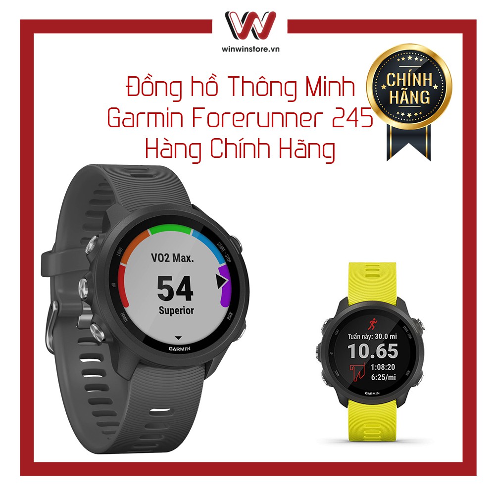 Đồng hồ Garmin Forerunner 245 - Bảo hành chính hãng