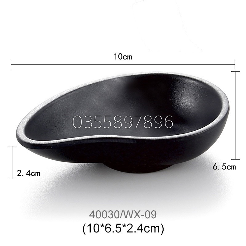 Bát Chấm Melamine Hình Giọt Lệ