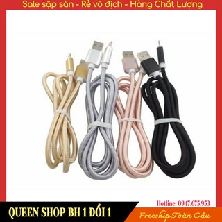 Dây sạc iphone, android dài 3m bọc dù siêu bền – hàng loại 1 cao cấp