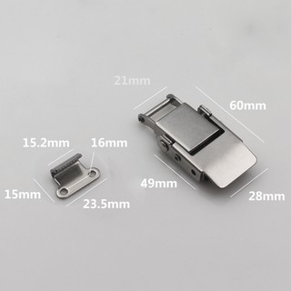 Khóa gài inox 304 chế lọc thùng