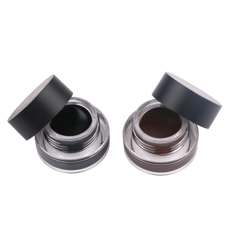 [Hàng mới về] Set 2 hủ kem kẻ mắt Music Flower chống thấm nước lâu trôi kèm cọ