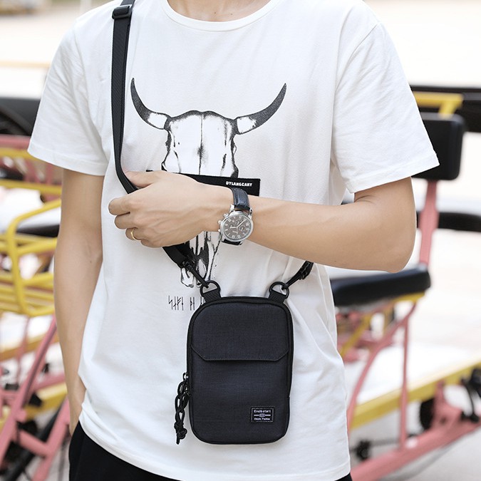 Túi Đeo Nam Nữ Mini Thời Trang Cao Cấp Dệt Kim TD12