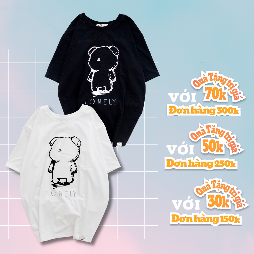 Áo Thun Cặp Đôi ZSHOP Cotton Cao Cấp CHUẨN LOCAL BRAND Unisex Nam Nữ Phông Rộng Hình In Nhiệt 100% Độ Bền Màu Cao ZS93B | BigBuy360 - bigbuy360.vn