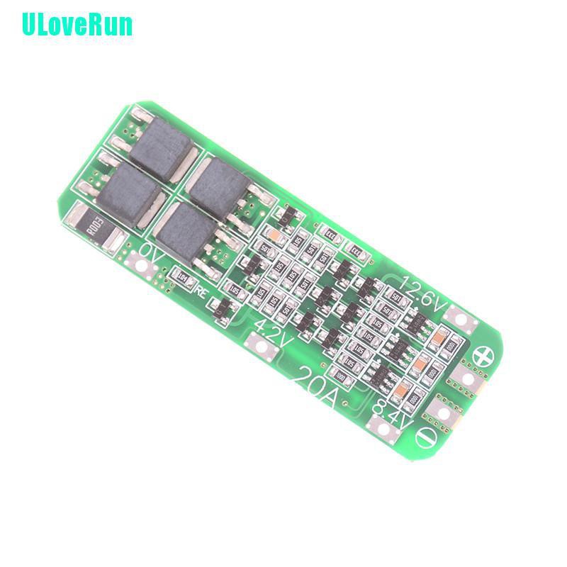 Bảng Mạch Sạc Pin Li-ion Uloverun 3S 20A 18650