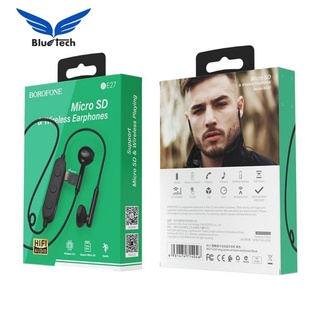 Tai Nghe Bluetooth Borofone BE27 Kiểu Dáng Thể Thao, Tai Nghe Bluetooth chính hãng âm thanh siêu chuẩn